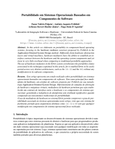 Portabilidade em Sistemas Operacionais Baseados em