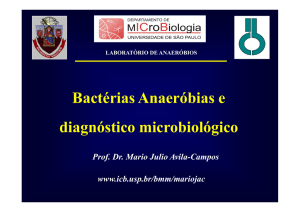 Bactérias Anaeróbias e Bactérias Anaeróbias e - ICB-USP