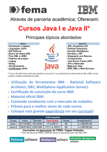 Cursos Java I e Java II