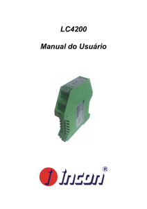 LC4200 Manual do Usuário