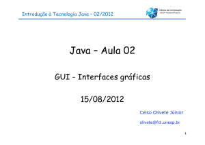 Java – Aula 02