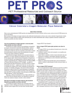 Câncer Colorretal e Imagem Molecular: Fique Sabendo