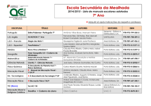 Escola Secundária da Mealhada - Agrupamento de Escolas da