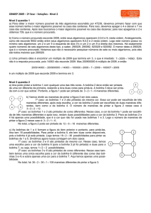 OBMEP 2009 − 2ª fase − Soluções