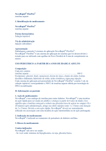 NovoRapid® FlexPen® insulina asparte I