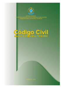 Código Civil - Senado Federal