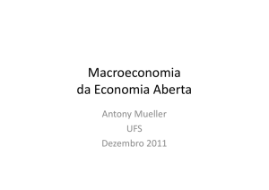 Macroeconomia da Economia Aberta