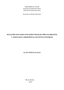 mutações nos genes não estruturais do vírus da hepatite c