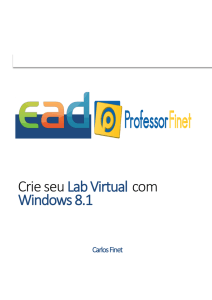 Crie seu Lab Virtual com Windows 8.1