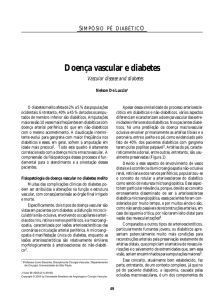 Doença vascular e diabetes - Jornal Vascular Brasileiro