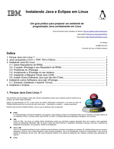 Guia para começar com Java em Linux - Avi Alkalay