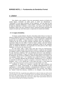 BORGES NETO, J. - Fundamentos de Semântica Formal. 2