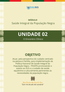 barreiras ao encontro clínico na perspectiva da política nacional de