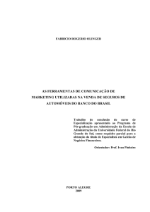 as ferramentas de comunicação de marketing