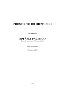 BPI ÁSIA PACÍFICO - Prospeto Completo (atualizado a: 15