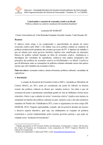 economia criativa no brasil