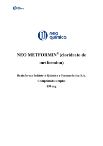 Neo Metformin - Paciente