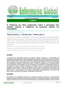A influência do ritmo quaternário sobre a percepção dos estados
