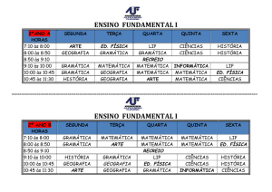 2º ano - Colégio Alexander Fleming