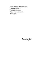 Ecologia - Iesambi