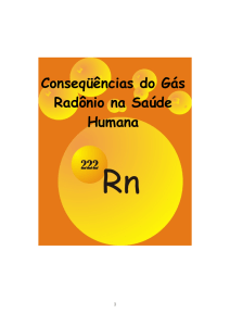 Conseqüências do Gás Radônio na Saúde Humana