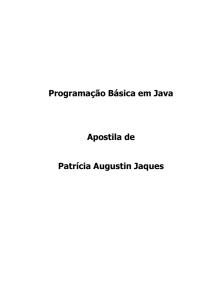 Programação Básica em Java