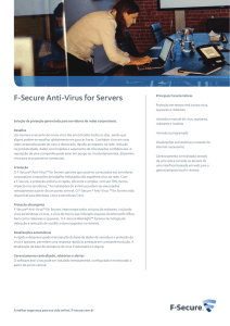F-Secure Anti-Virus for Servers