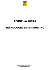 apostila 2009.2 tecnologia em marketing