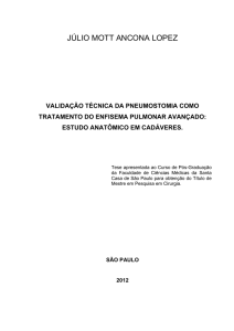 júlio mott ancona lopez - Faculdade de Ciências Médicas da Santa