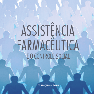 Cartilha Assistência Farmacêutica e o Controle Social - CRF-PR