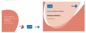 Diabetes Mellitus - Prefeitura do Rio