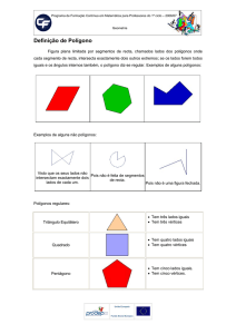 Definição de Polígono