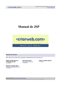 Manual de JSP - Edriely Carrera