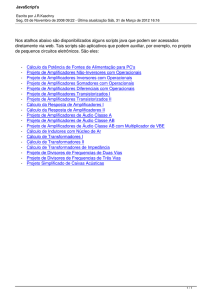 Nos atalhos abaixo são disponibilizados alguns scripts java que