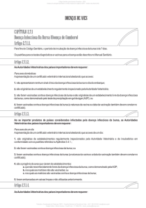 CAPÍTULO 2.7.1 Artigo 2.7.1.1. Doença Infecciosa Da Bursa