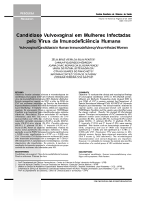 Candidíase Vulvovaginal em Mulheres Infectadas pelo Vírus da