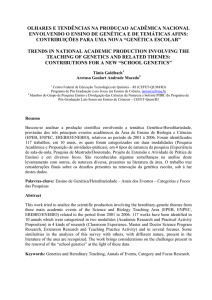 olhares e tendências na produçao acadêmica