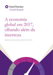 A economia global em 2017, olhando além da incerteza