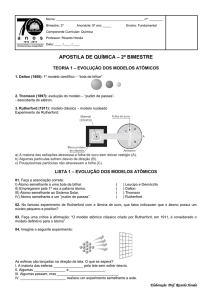 apostila de química – 2º bimestre