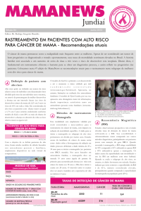 rastreamento em pacientes com alto risco para