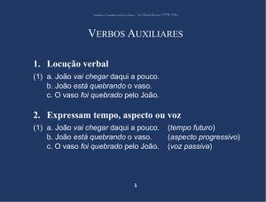 Verbos Auxiliares