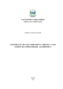 Construção de uma Ferramenta Didática para Ensino de