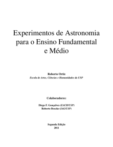 Experimentos de Astronomia (Roberto Ortiz)