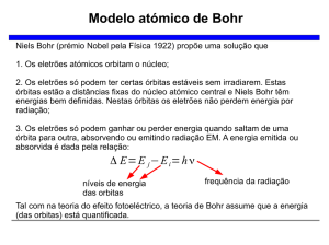 Modelo atómico de Bohr - Moodle
