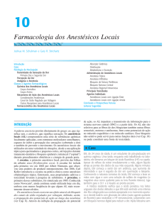 Farmacologia dos Anestésicos Locais