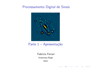 Processamento Digital de Sinais Parte 1