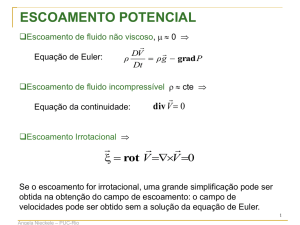 Escoamento Irrotacional - PUC-Rio