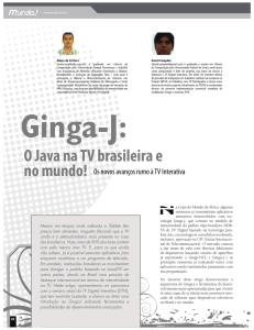 O Java na TV brasileira e no mundo!
