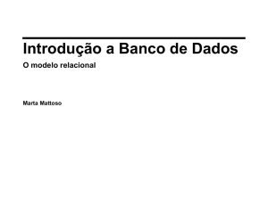 Introdução a Banco de Dados
