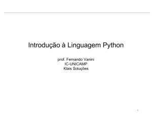 Introdução a Python - IC